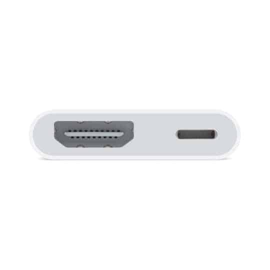 (image for) Apple MD826ZM/A Lightning to HDMI Digital AV Adapter